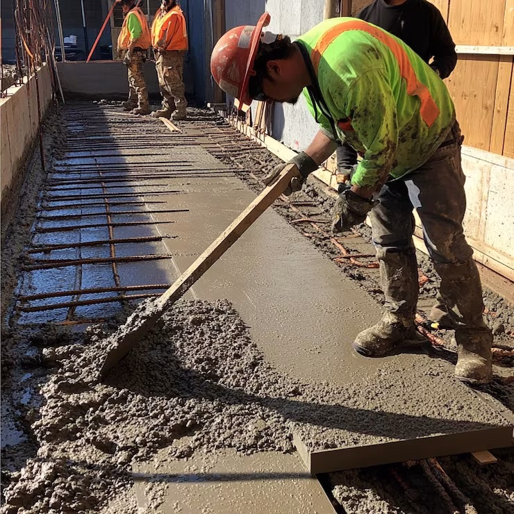 Residential Concrete Installation in @fname@